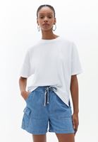 Pamuklu Oversize Tişört