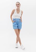 Bayan Çok Renkli Loose-Fit Mini Şort