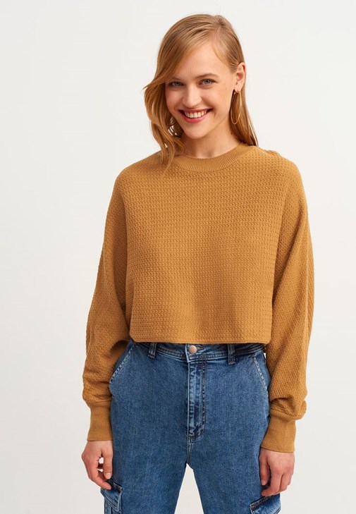Oversize Triko ve Pantolon Kombini
