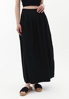 Women Black High Rise Maxi Dress