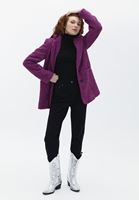 Bayan Lila Oversize Blazer Ceket