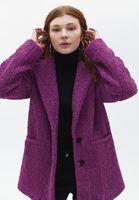 Bayan Lila Oversize Blazer Ceket