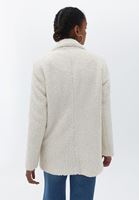 Bayan Bej Oversize Blazer Ceket