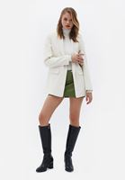 Women Cream Classic Blazer