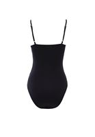 Women Black Bodysuit with Thin Straps