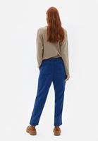 Women Blue Mid Rise Baggy Fit Pants