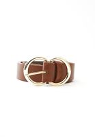 Women Brown Buckled Belt