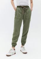 Women Green Soft Touch Jogger Pants