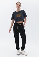 Women Black Soft Touch Jogger Pants