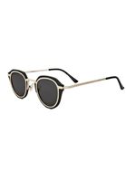Women Blue Sun Glasses with Frame Detail