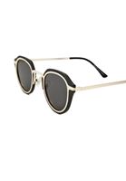 Women Blue Sun Glasses with Frame Detail