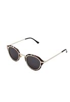 Women Mixed Sun Glasses with Frame Detail