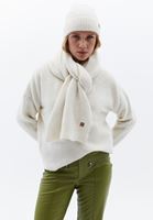 Women Cream Wool Blended Beany