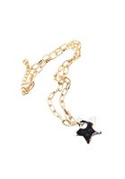 Women Mixed Necklace with Star Pendant