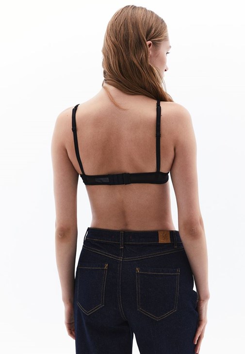 Taş Detaylı Bralet ve Pantolon Kombini