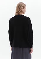 Women Black Soft Touch V-neck Sweater