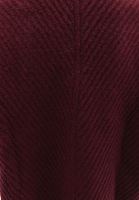 Women Bordeaux Soft Touch V-neck Sweater