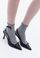 Women Mixed Socks with Bow Detail