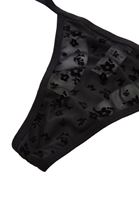 Women Black High Rise Panties