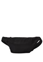 Women Black Waist Bag with Multi Slots