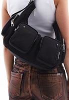 Women Black Bag with Multi SLot