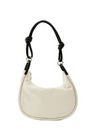 Women Beige Bag with Knot Detail