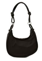 Women Black Bag with Knot Detail