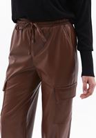 Women Brown High Rise Vegan Jogger Pants