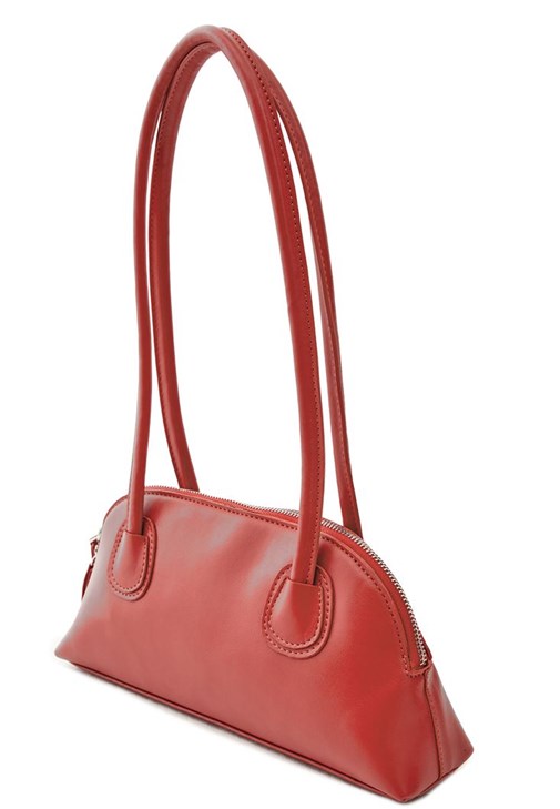 ●ILLIGO● Baguette Bag Red 5010515910 Red Baguette Bag with Long Strap Online Shopping | OXXOSHOP