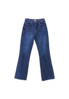 Women Navy Ultra High Rise Bootcut Pants