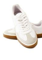 Women Mixed Sneakers with High Sole