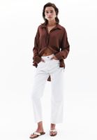 Women Brown Oversize Shirt