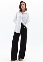 Women White Oversize Shirt