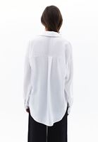 Women White Oversize Shirt