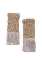 Women Beige Long Gloves