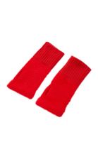 Women Red Long Gloves