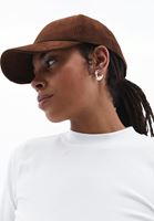 Women Brown Basic Cap