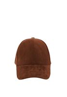 Women Brown Basic Cap