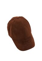 Women Brown Basic Cap