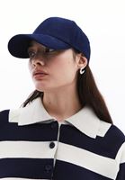 Women Blue Basic Cap