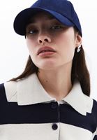 Women Blue Basic Cap