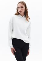 Kapüşonlu Sweatshirt ve Flare Paça Tayt Kombini