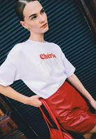 Sıfır Yaka Oversize Tişört