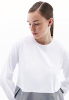 Women White Crew Neck Tshirt