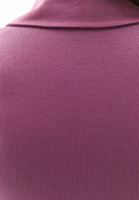 Women Purple Polo Neck Singlet