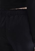 Women Black Ultra High Rise Baggy Fit Pants