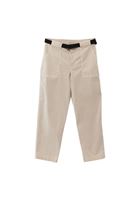 Women Beige Mid Rise Carrot Fit Pants