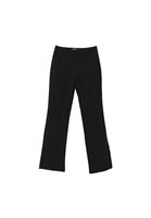 Women Black High Rise Boot Cut Pants