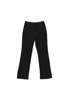 Women Black High Rise Boot Cut Pants