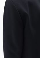 Women Black Oversize Crop Blazer